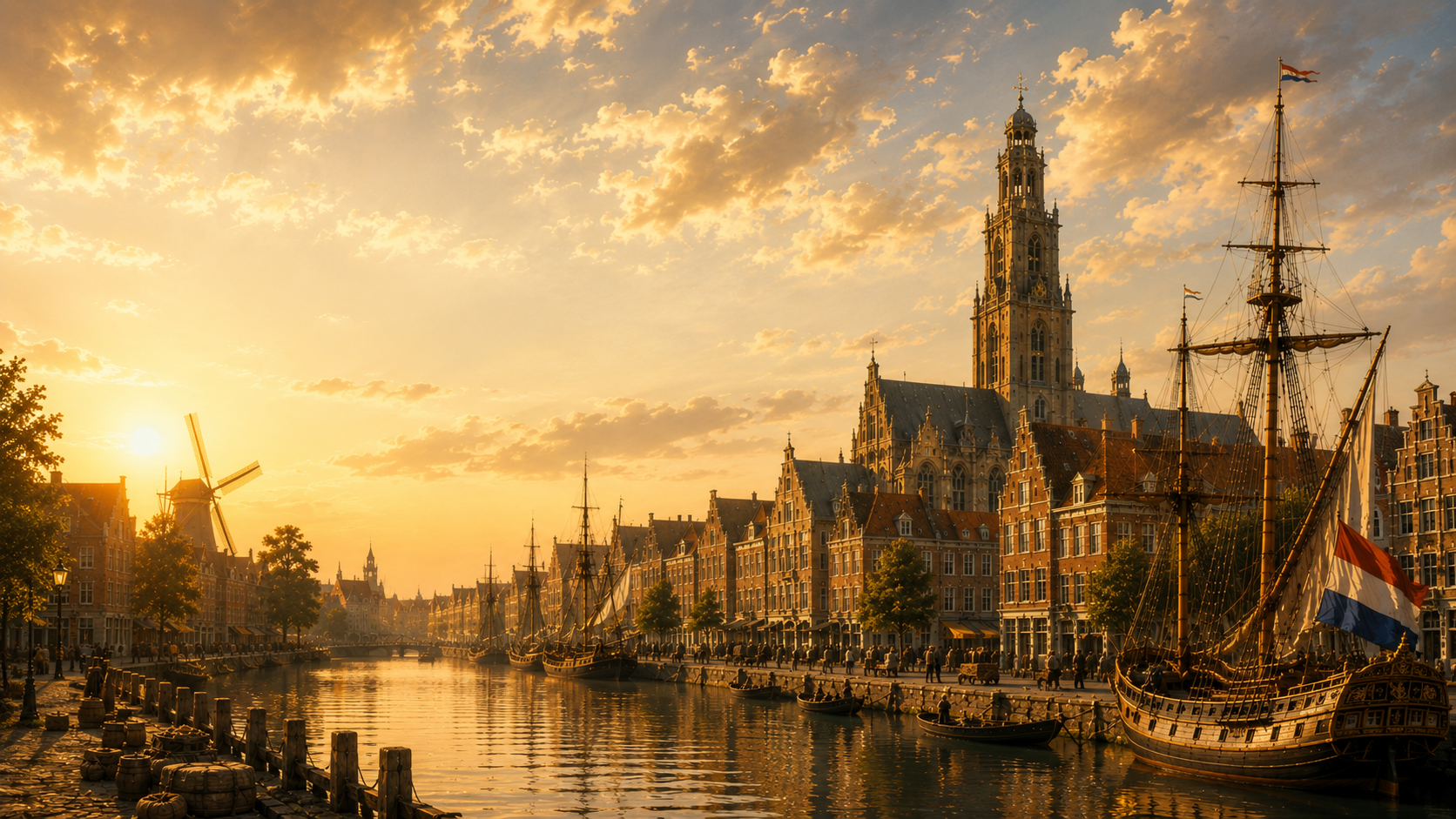 Vaderlandse geschiedenis I – Van de Lage Landen tot de Gouden Eeuw